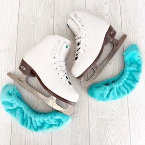 Riedell Opal Youth White Figure Ice Skates